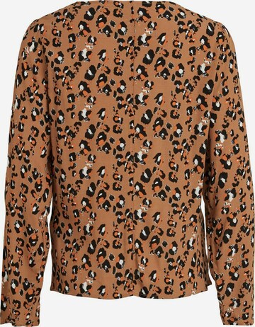 VILA Shirt 'KITTIE' in Braun