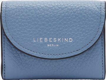 Liebeskind Berlin Wallet in Blue: front