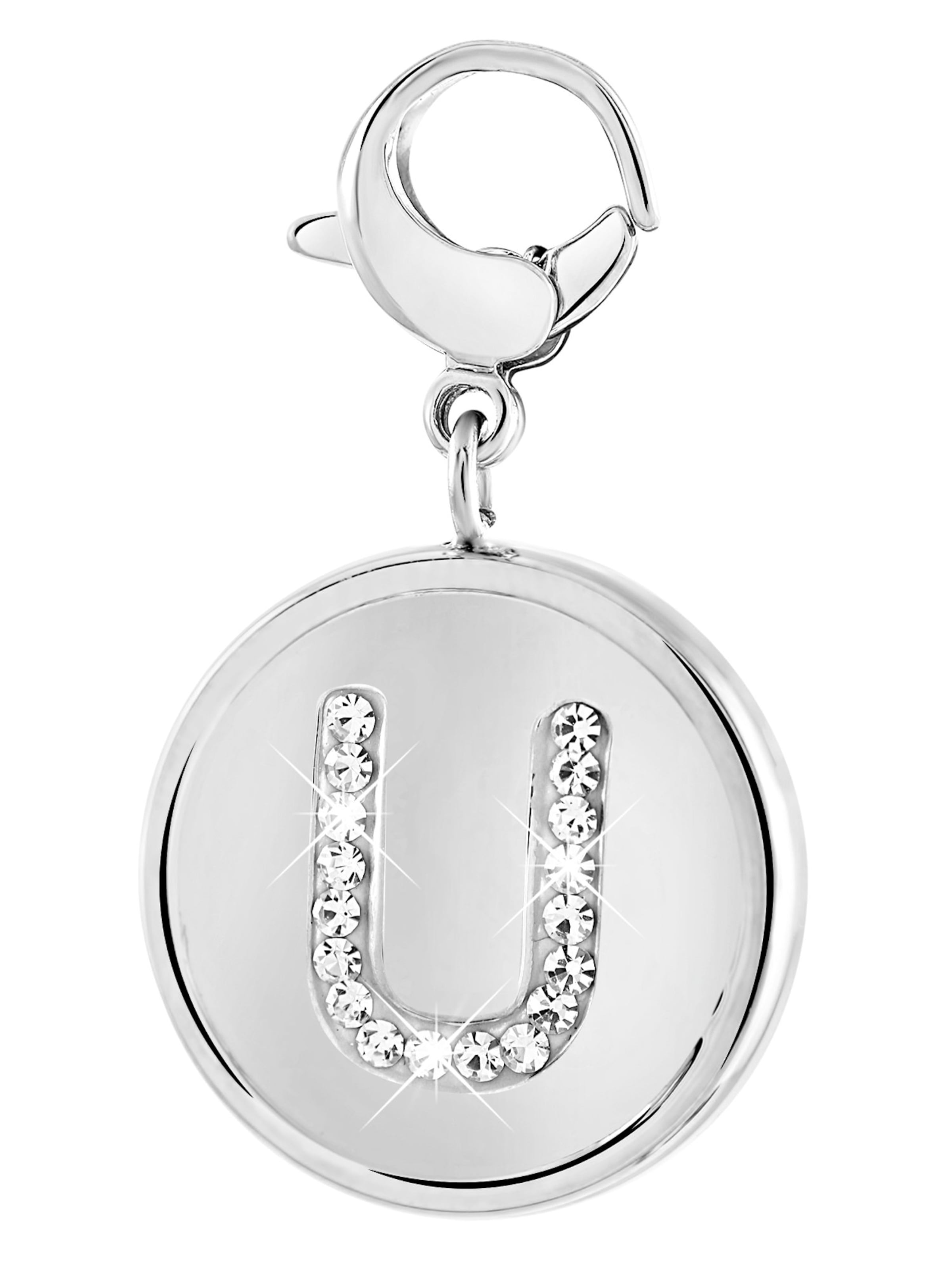 Lucardi Hangers 'Statement' in Zilver: voorkant