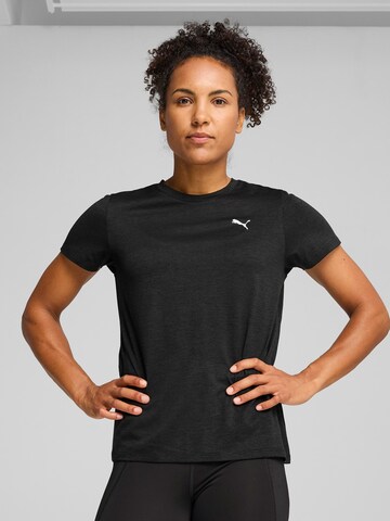T-shirt fonctionnel 'Tad Essential' PUMA en noir : devant