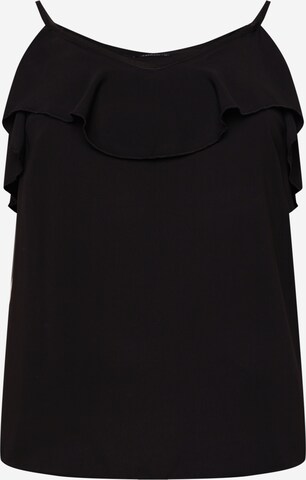 Trendyol Curve Top in Black: front