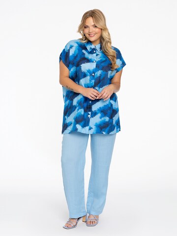 Yoek Loose fit Pants in Blue