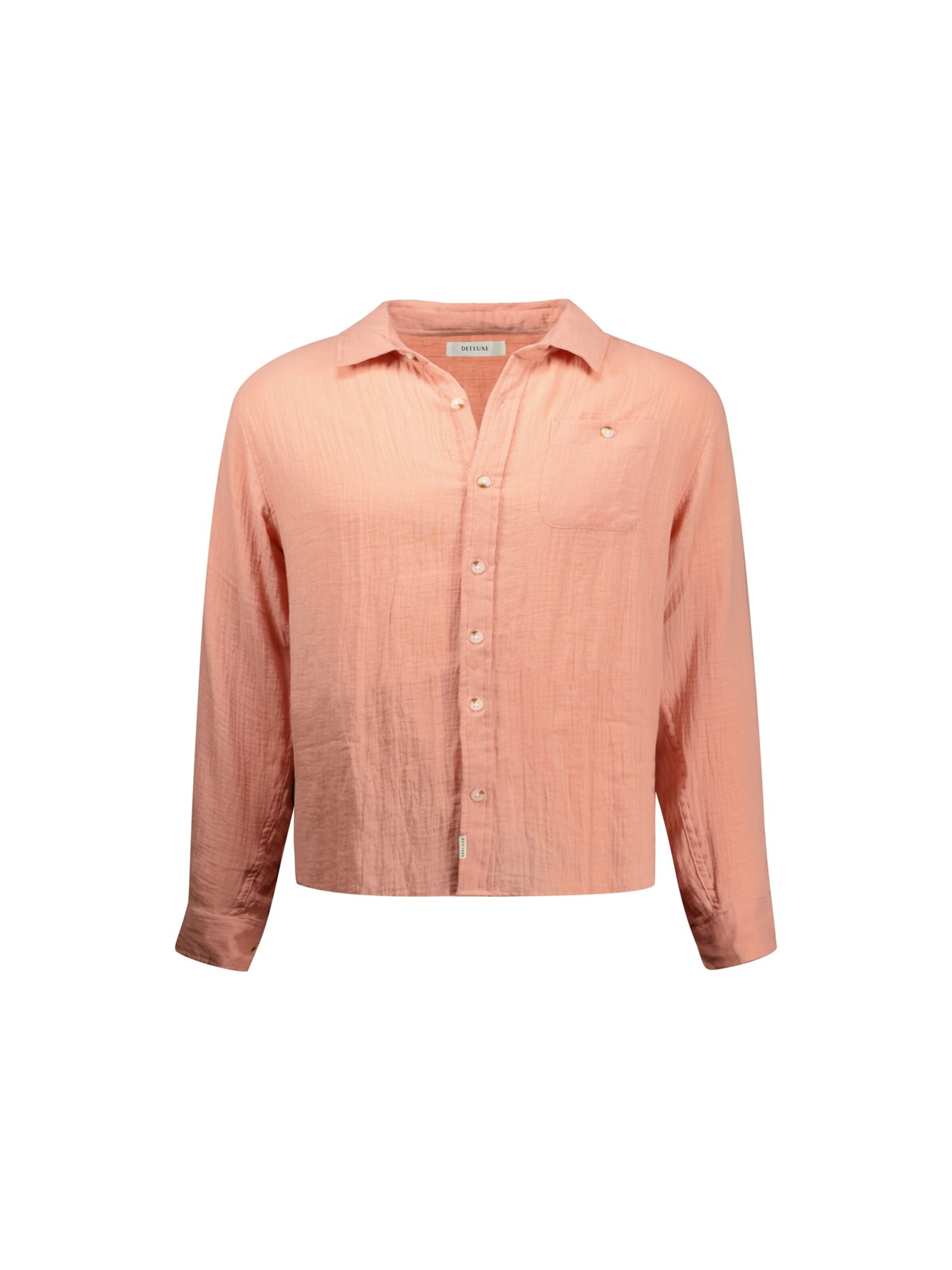 Deeluxe Zakelijk overhemd 'Dorus' in Oranje: voorkant