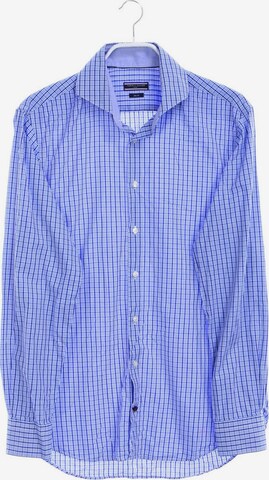 TOMMY HILFIGER Button Up Shirt in L in Blue: front