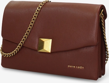 Sac bandoulière PIERRE CARDIN en marron : devant