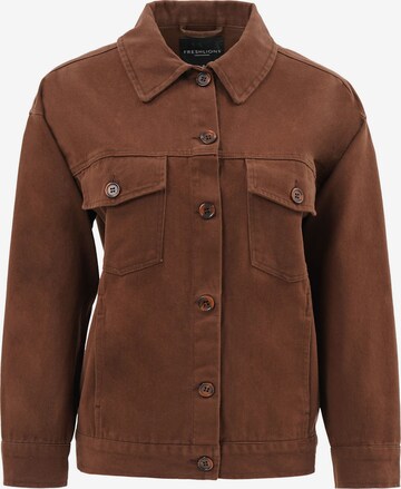 FRESHLIONS Between-Season Jacket in Brown: front