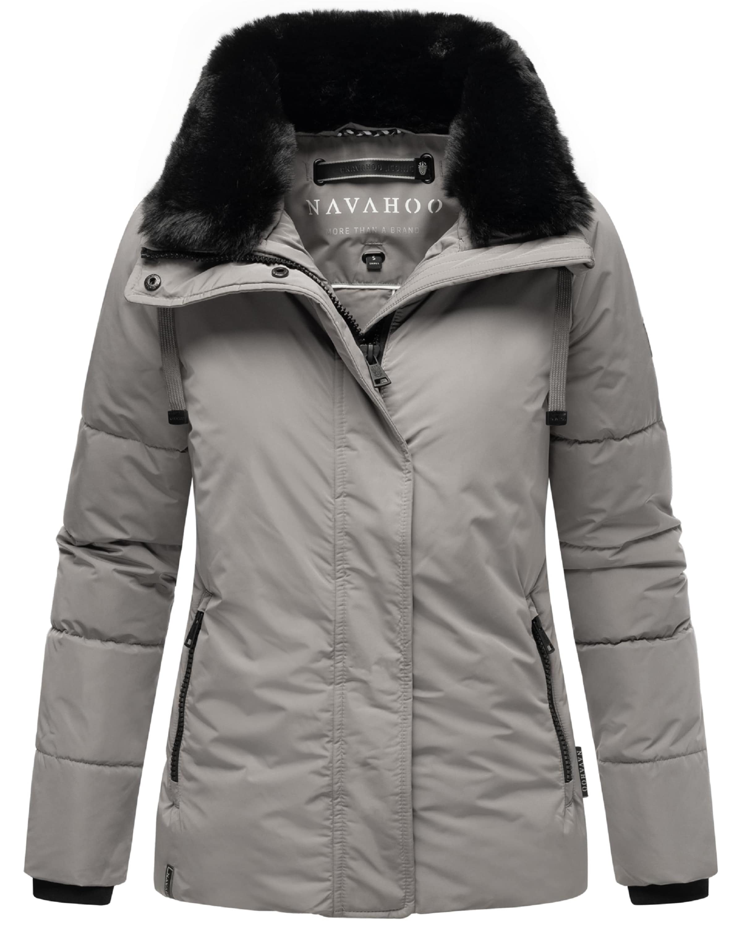 Geacă de iarnă 'Frostii XIV' de la NAVAHOO pe gri