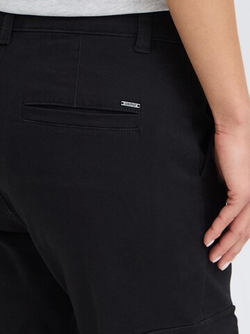 Regular Pantalon cargo ' OXKvita ' Oxmo en noir