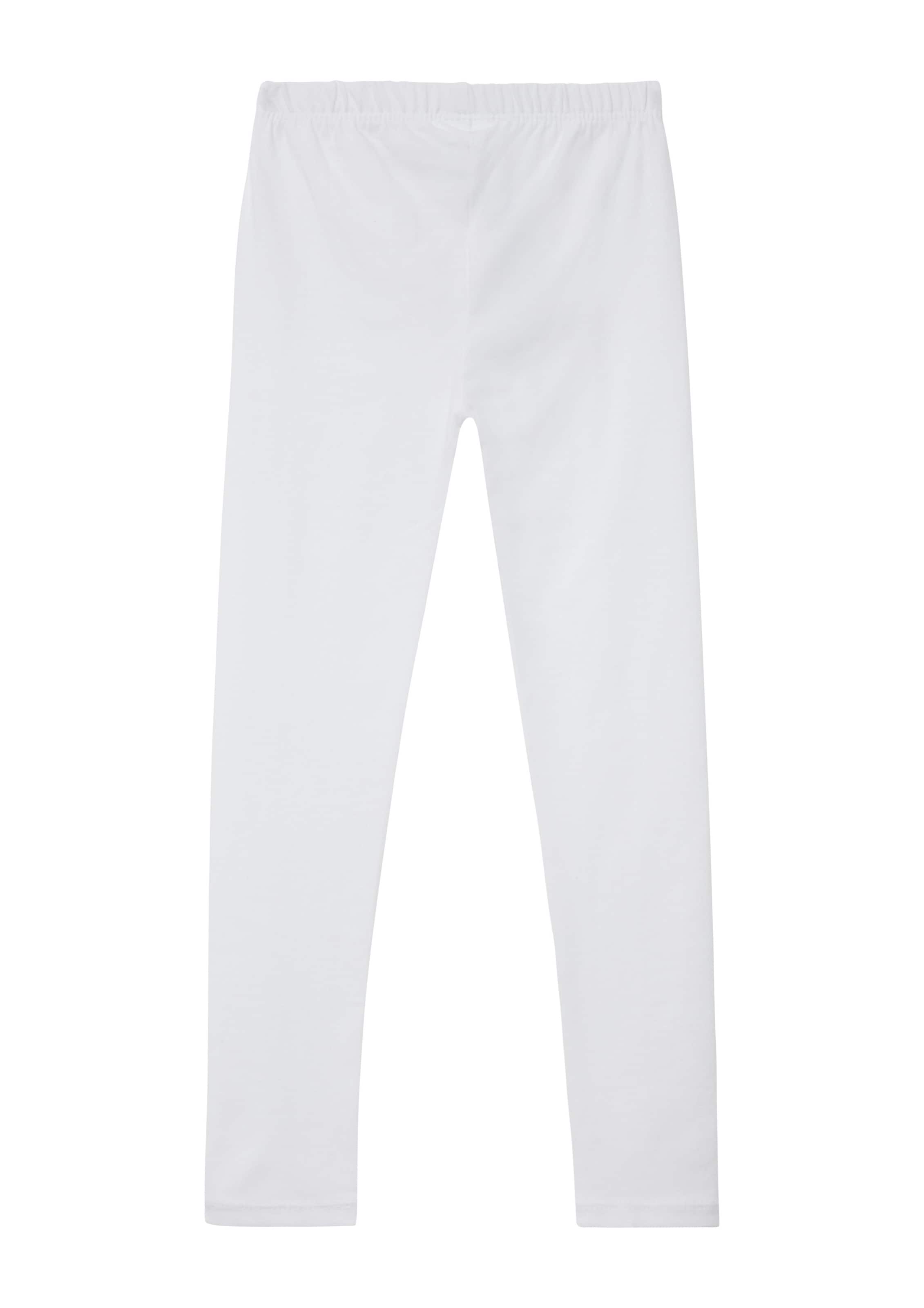 s.Oliver Slimfit Leggings in Wit: voorkant