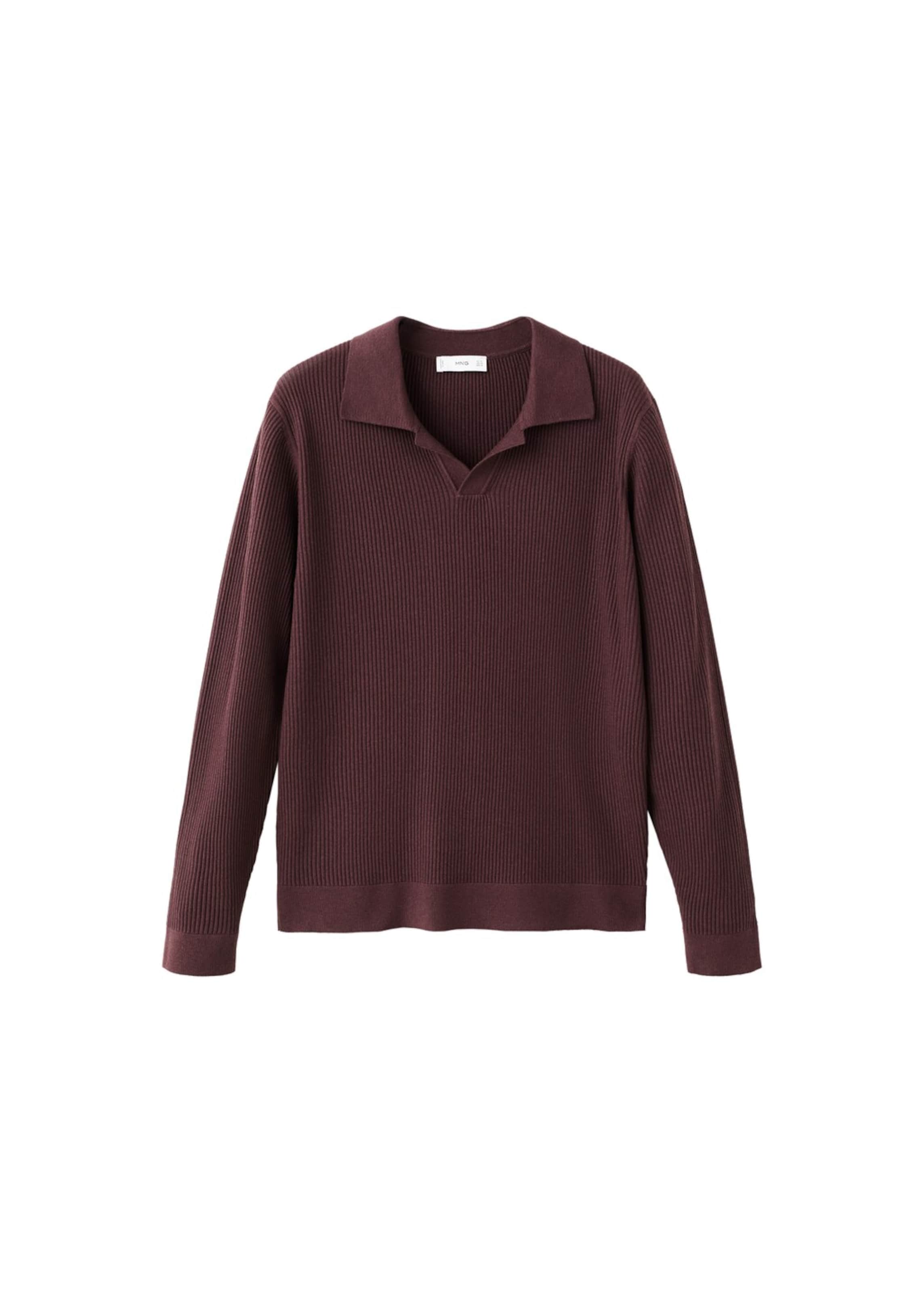 MANGO MAN Sweater 'Antiguas' in Red: front