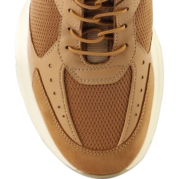 Högl Sneakers laag 'MESH' in Bruin