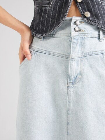 PULZ Jeans Skirt 'RACHEL' in Blue