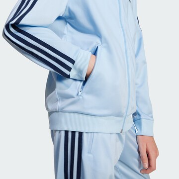 ADIDAS ORIGINALS Sweatvest 'Adicolor Firebird' in Blauw