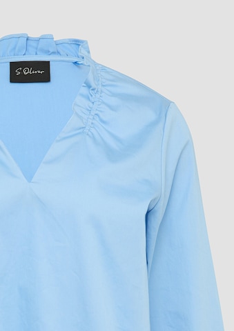 Camicia da donna di s.Oliver BLACK LABEL in blu