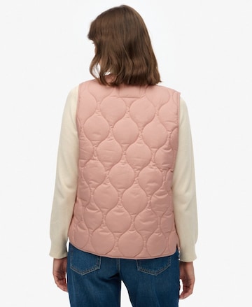Gilet Superdry en rose