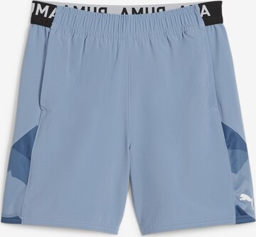 regular Pantaloni sportivi di PUMA in blu: frontale