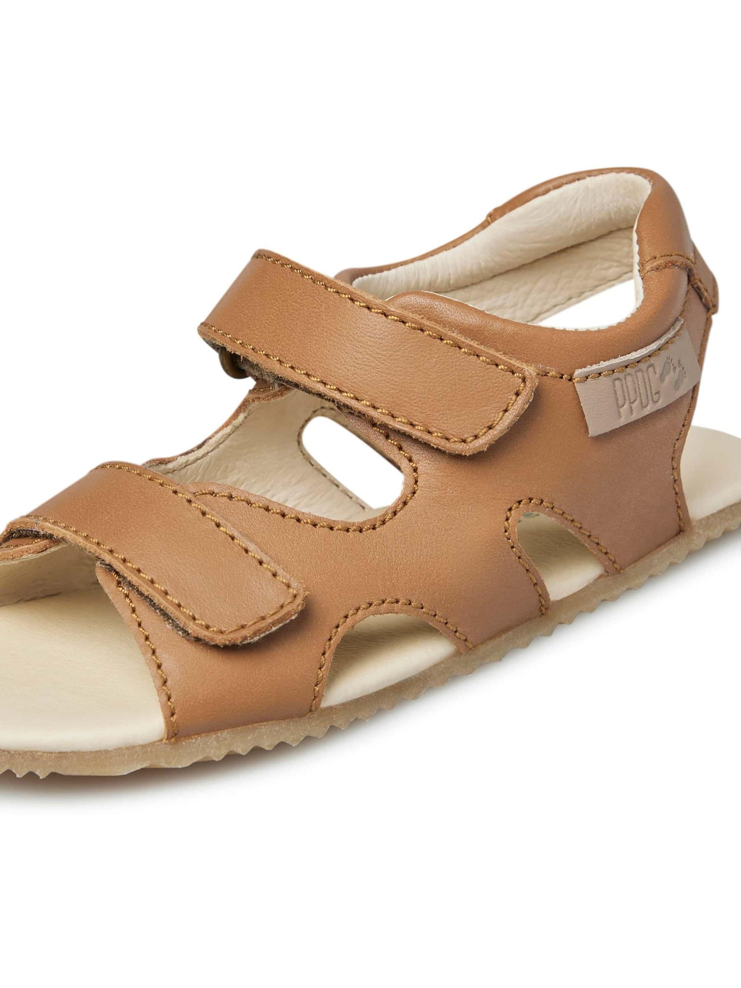 NATURINO Open schoenen 'BAREFOOT SKYREC DE GEANT' in Beige: voorkant