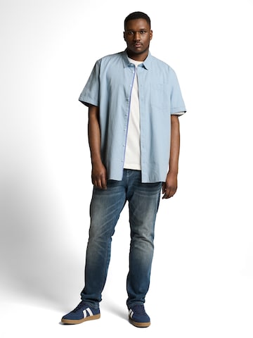 TOM TAILOR Men + Comfort Fit Πουκάμισο σε μπλε