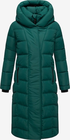 Manteau d’hiver 'Engelsfeder XIV' NAVAHOO en vert : devant