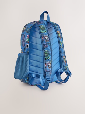 Next Rucksack 'Minecraft' in Blau