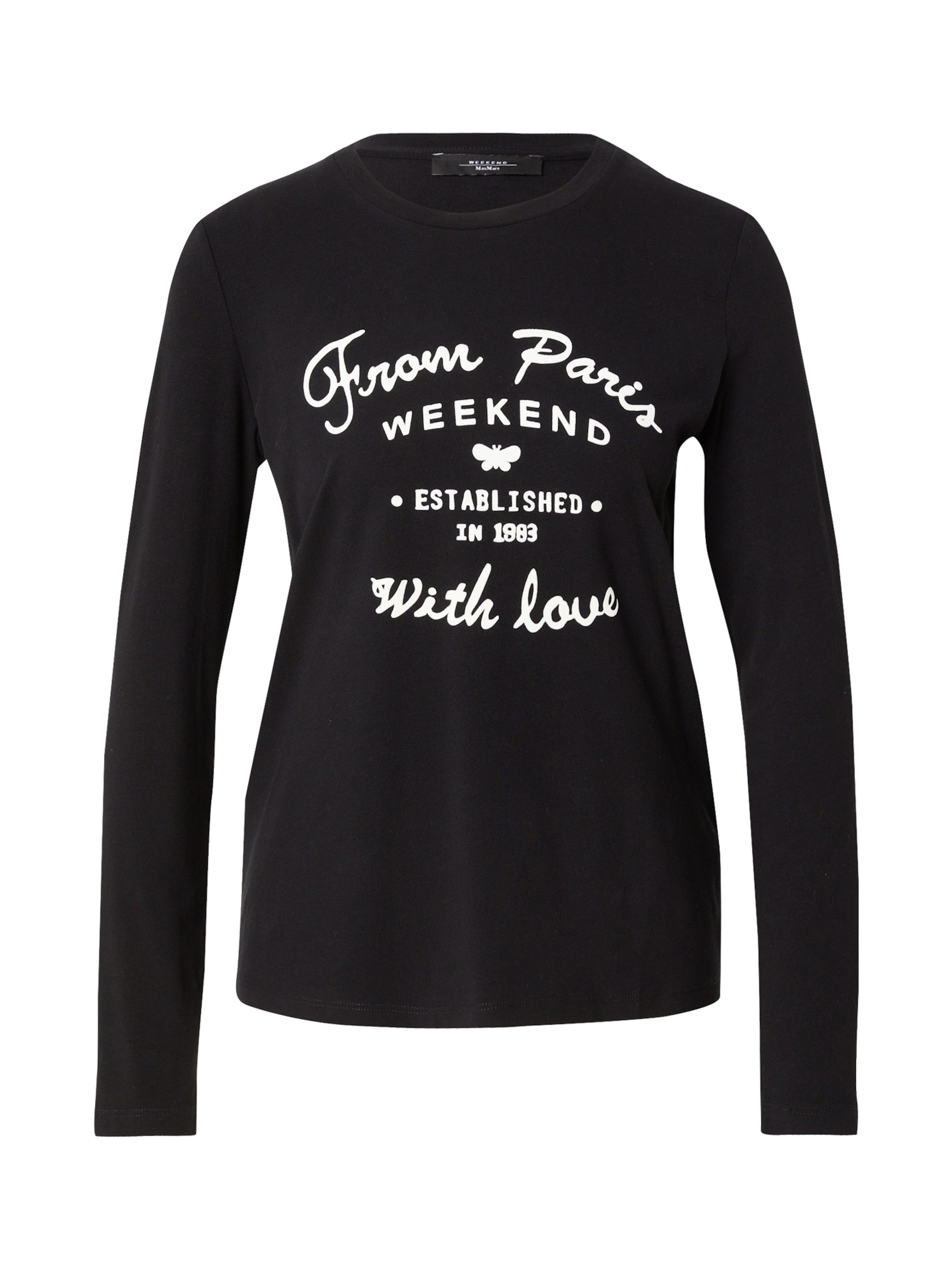 Weekend Max Mara Tričko 'ALIAS' – černá: přední strana