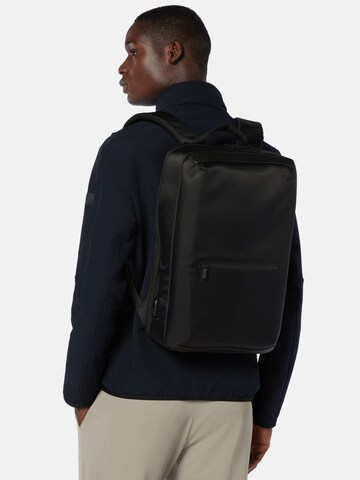 Boggi Milano Rucksack in Schwarz: Vorderseite
