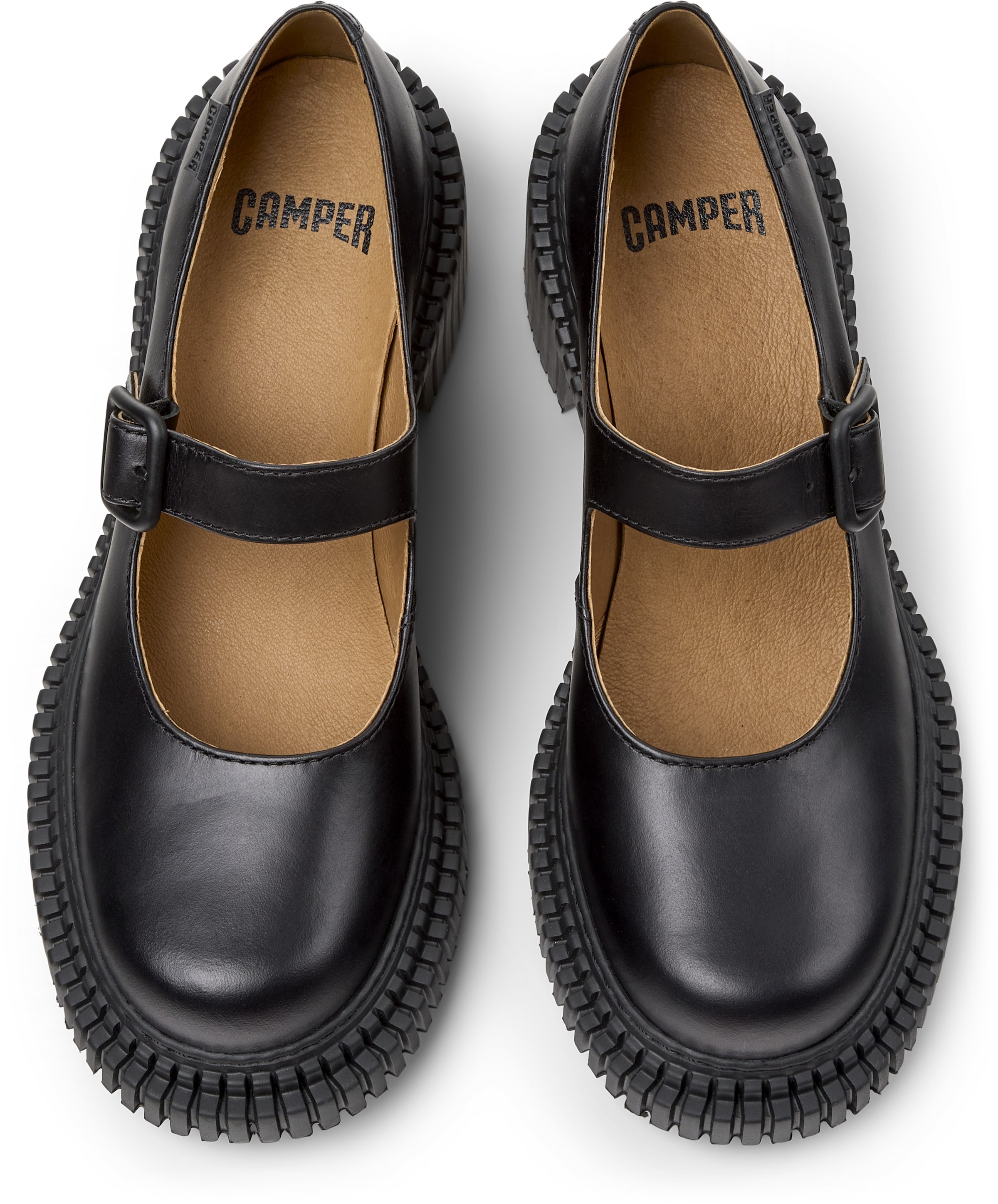 Ballerina con cinturino 'Pix London' di CAMPER in nero