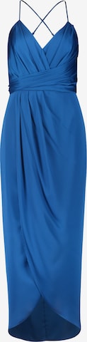 Vera Mont Abendkleid mit Raffung in Blau: predná strana
