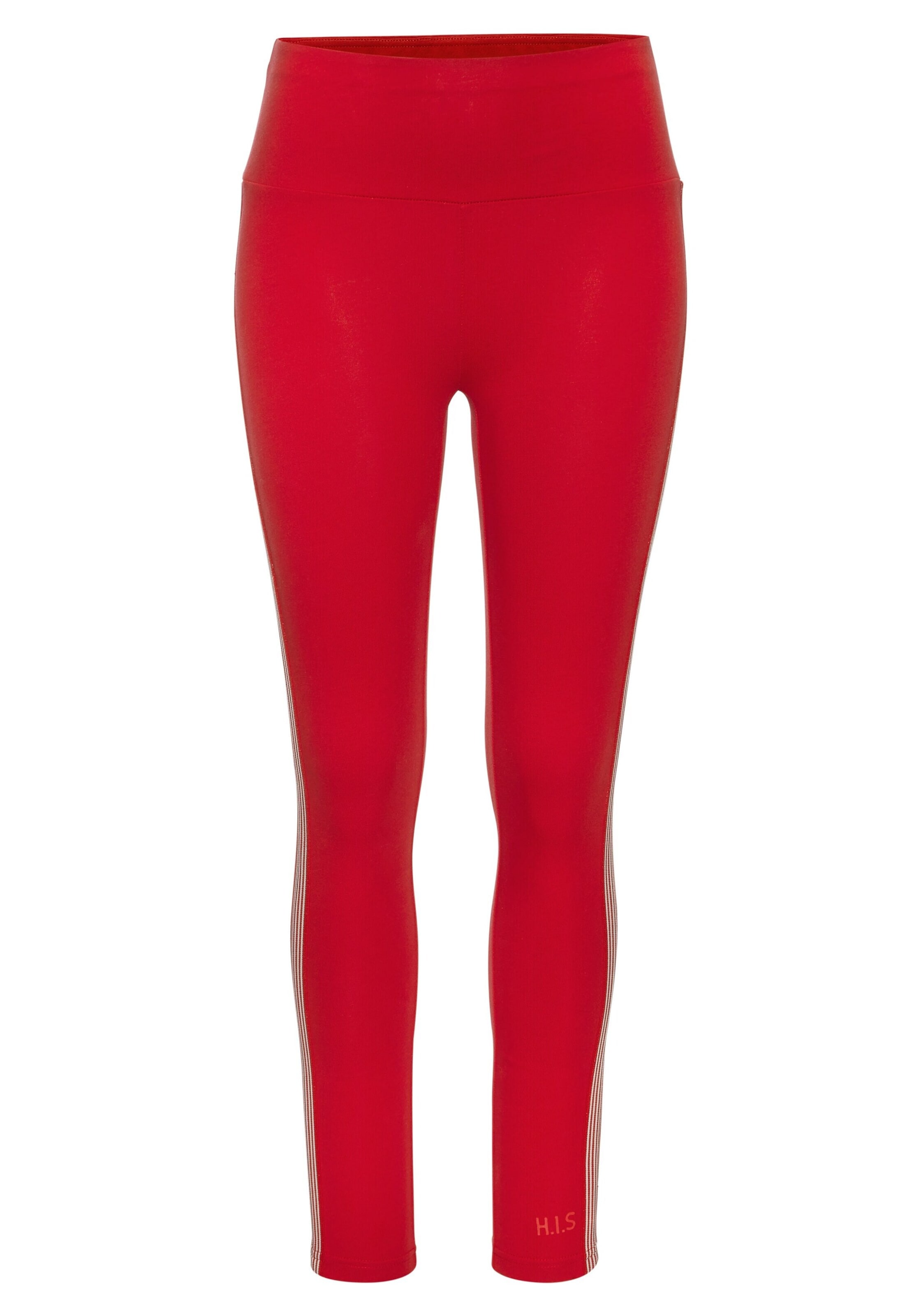 H.I.S Leggings in Red: front