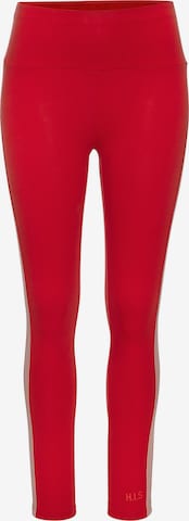 H.I.S Leggings in Red: front