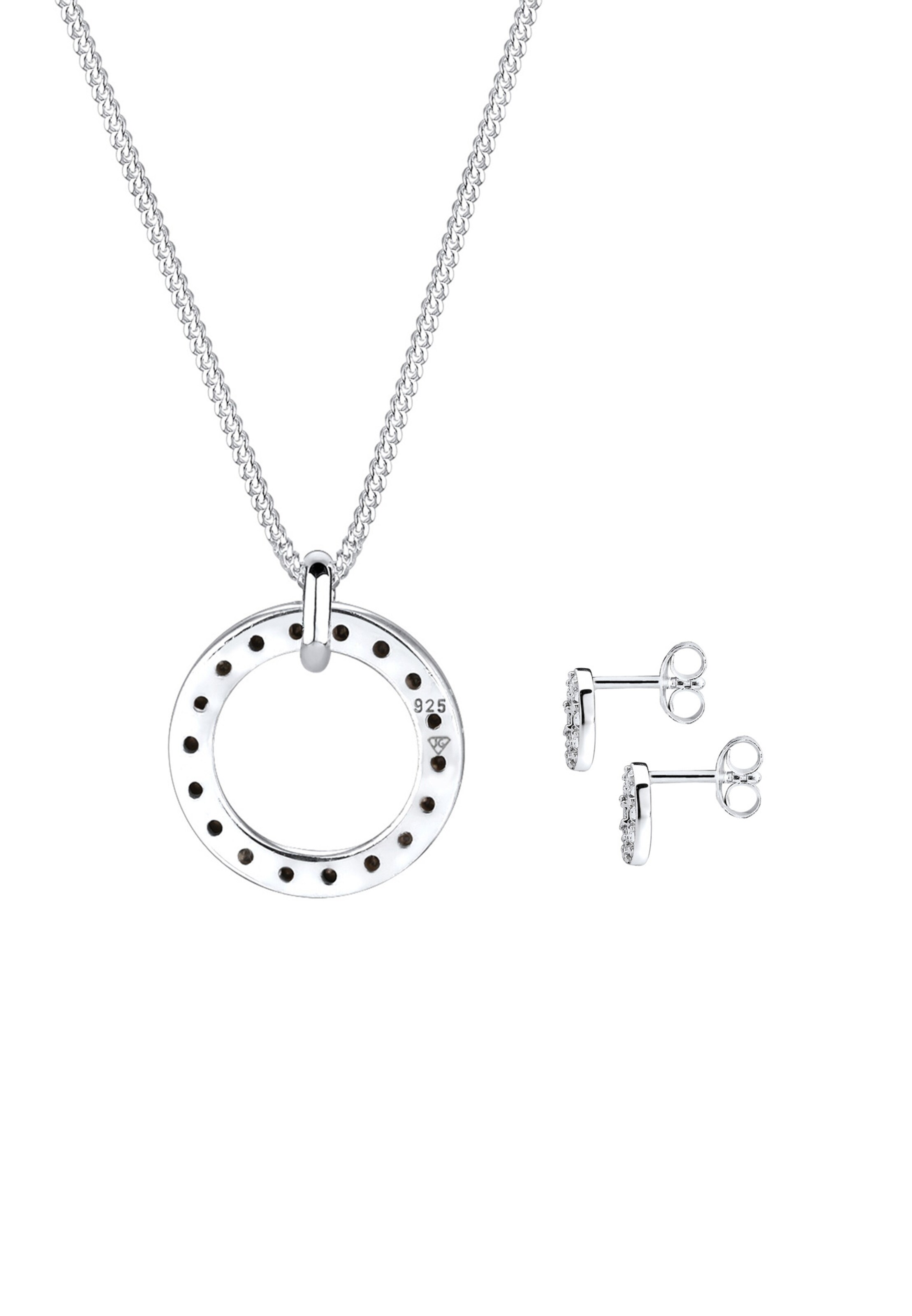 ELLI Jewelry Set 'Geo' in Silver