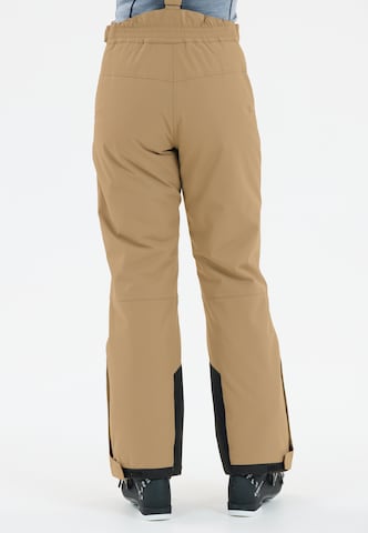 Whistler Regular Skihose Drizzle in Braun