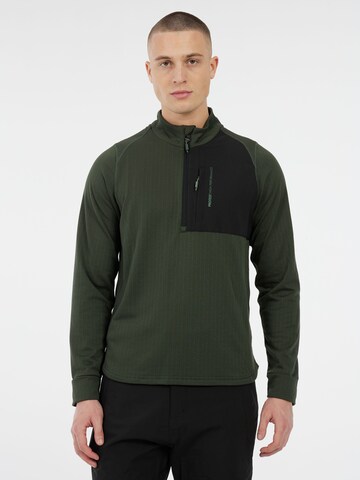 PROTEST Athletic Sweatshirt 'PRTCatcher' in Green