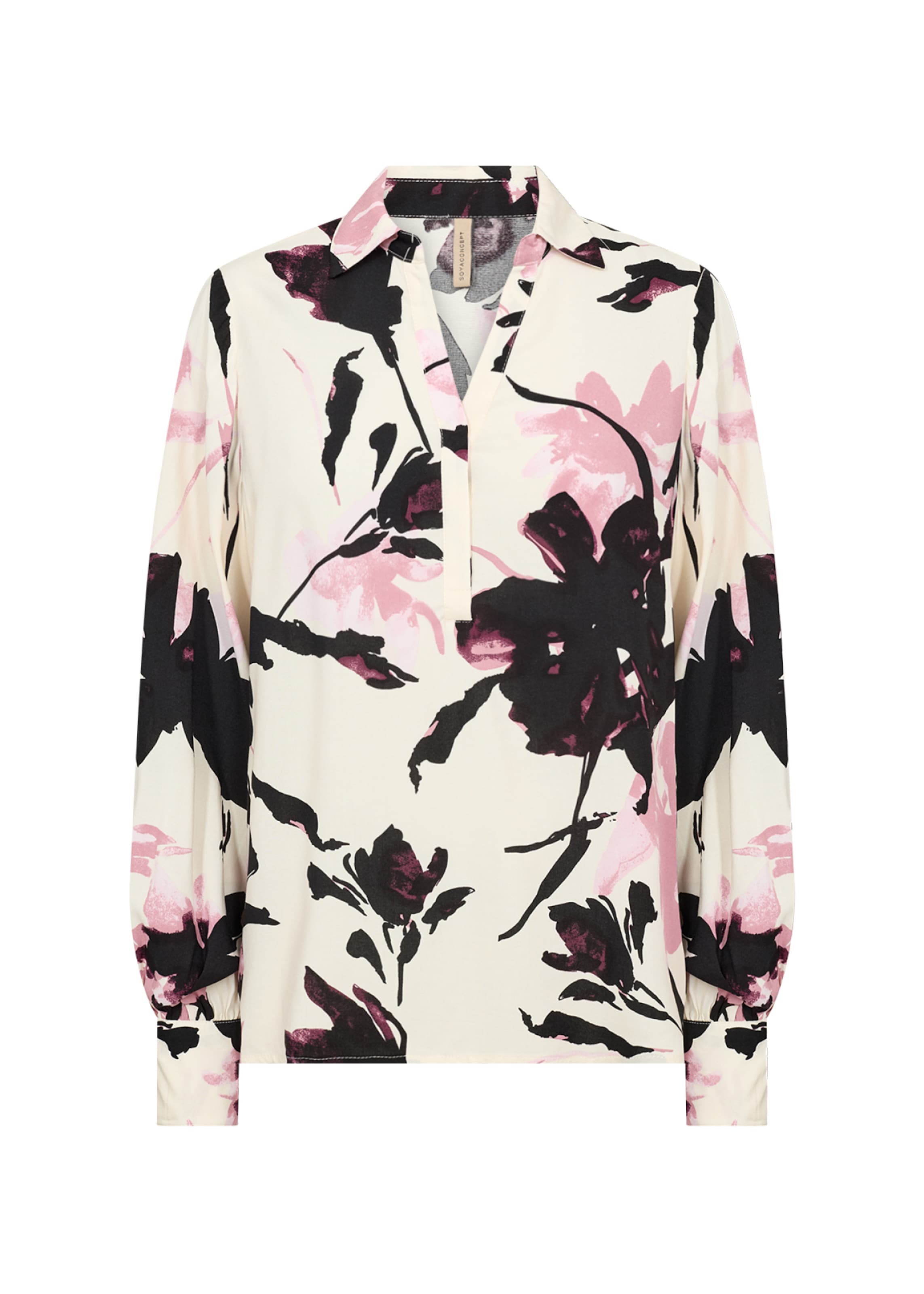 Soyaconcept Bluse in Beige: Vorderseite