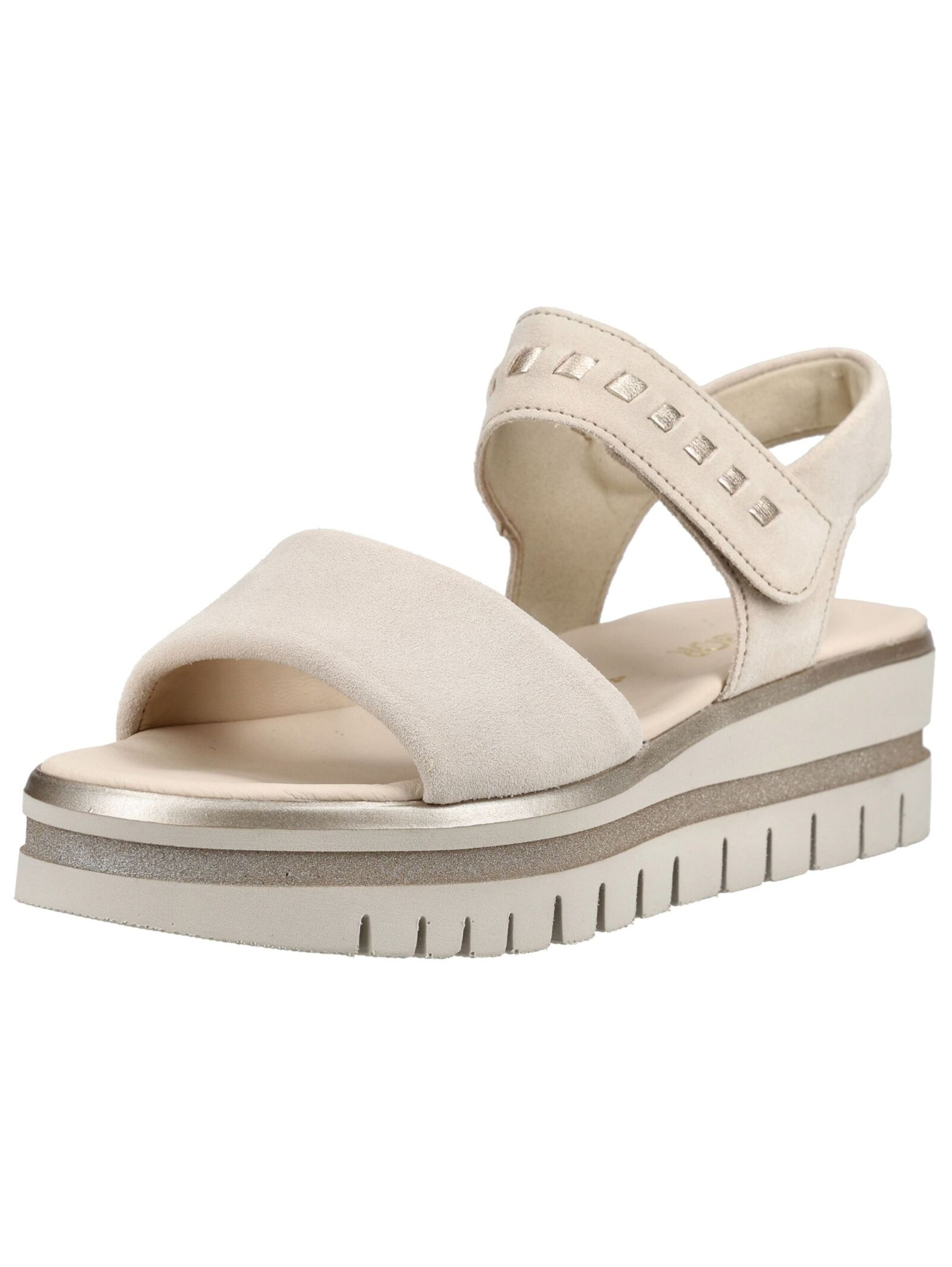 Sandalo di GABOR in beige: frontale