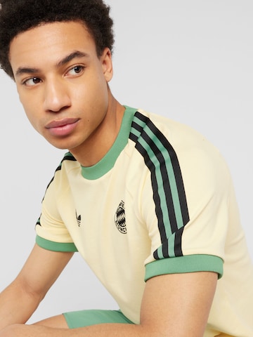 T-Shirt fonctionnel 'FCB OG' ADIDAS PERFORMANCE en jaune