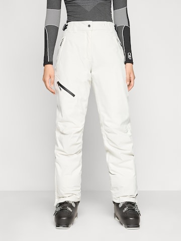 ICEPEAK Szabványos Sportnadrágok 'CURLEW' - fehér: elől