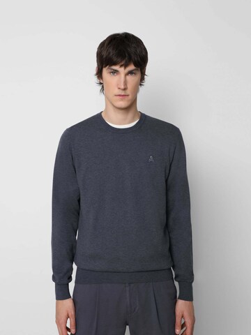 Scalpers Sweatshirt in Blauw: voorkant