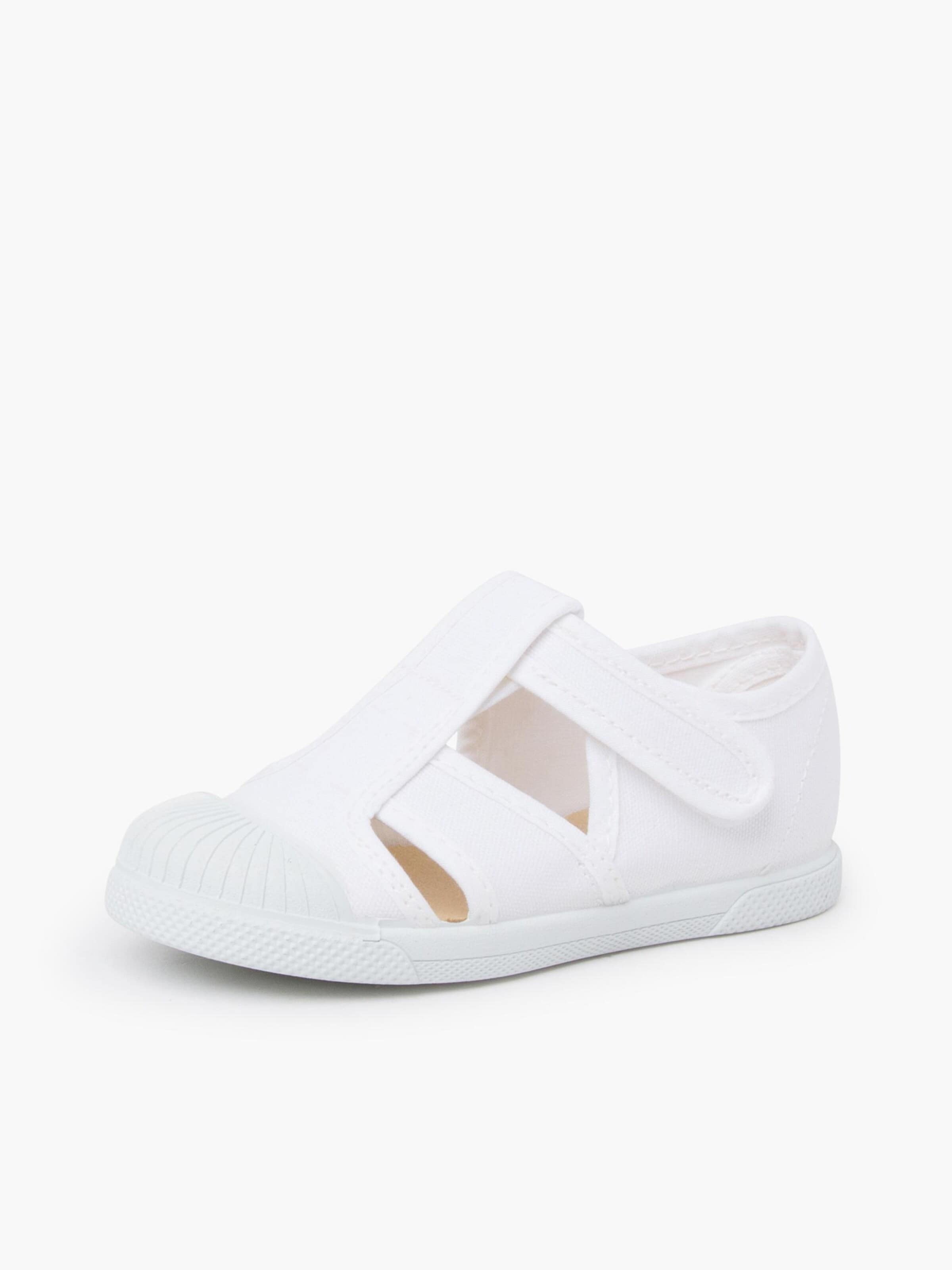 Chaussures ouvertes Pisamonas en blanc : devant