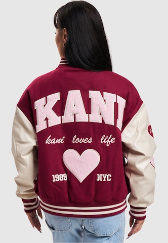 Veste mi-saison Karl Kani en rouge