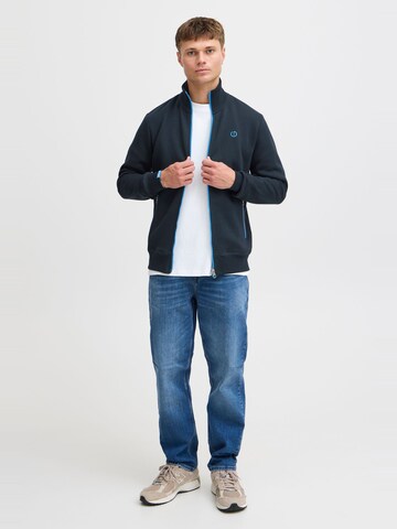 !Solid Sweatvest 'Benn' in Blauw