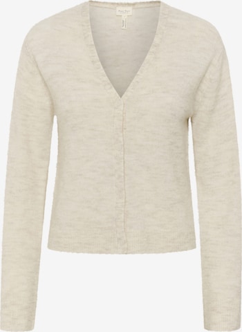 Part Two Gebreid vest 'Peytons' in Beige: voorkant