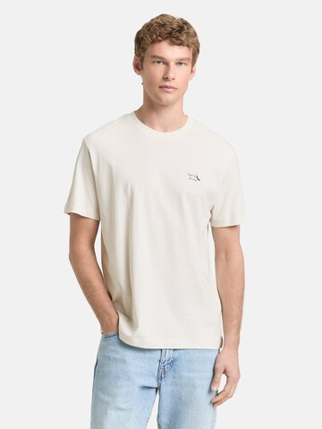 TOM TAILOR DENIM Shirt in White: front