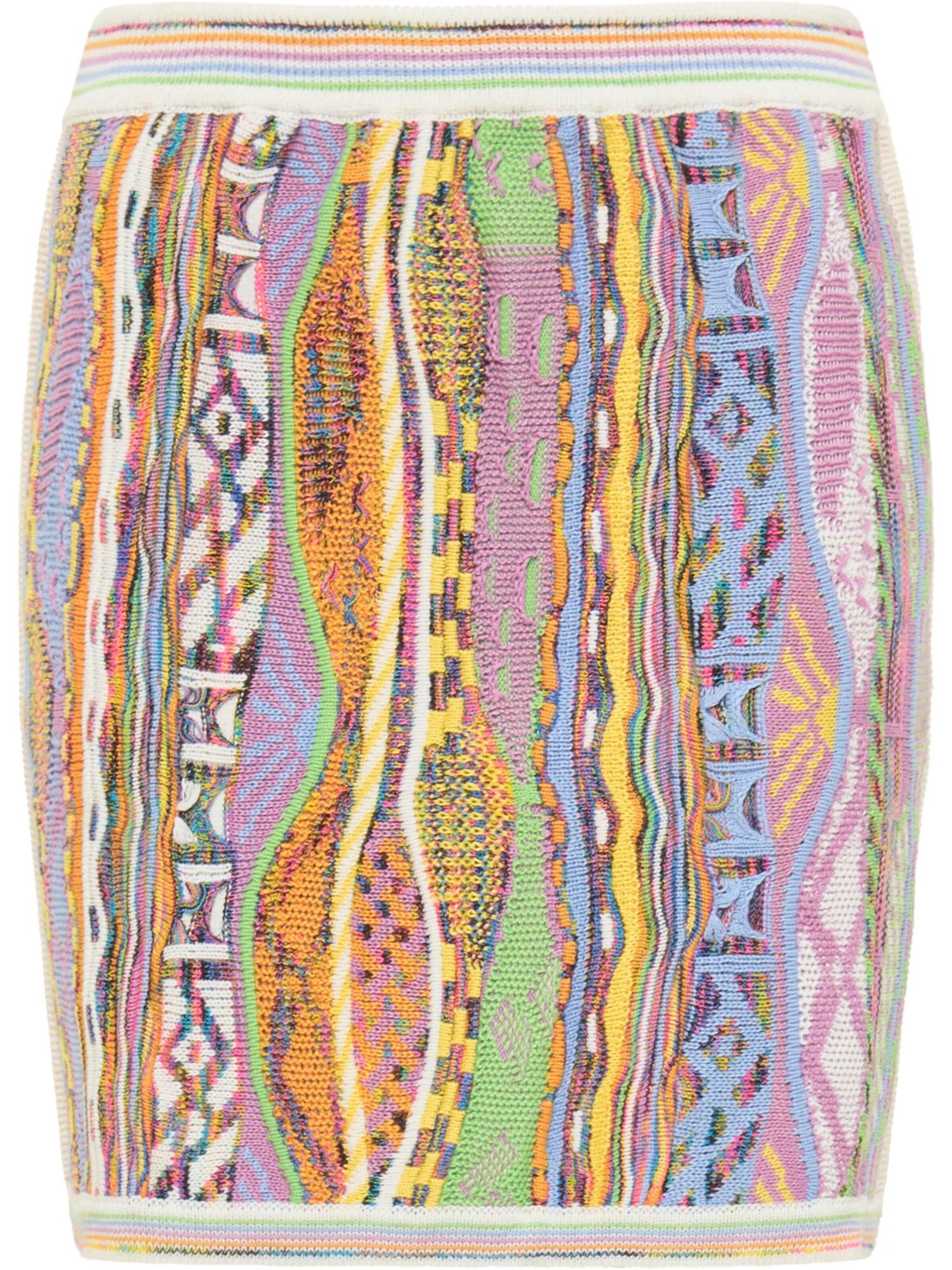 Carlo Colucci Rok 'Cuya' in Gemengde kleuren: voorkant