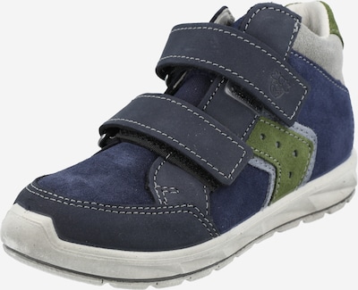 Pepino Chaussure basse en bleu foncé / gris / vert gazon, Vue avec produit
