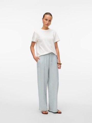 Wide Leg Pantalon 'VMLinn' VERO MODA en gris