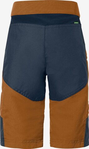 VAUDE Regular Outdoor Pants 'Caprea' in Brown