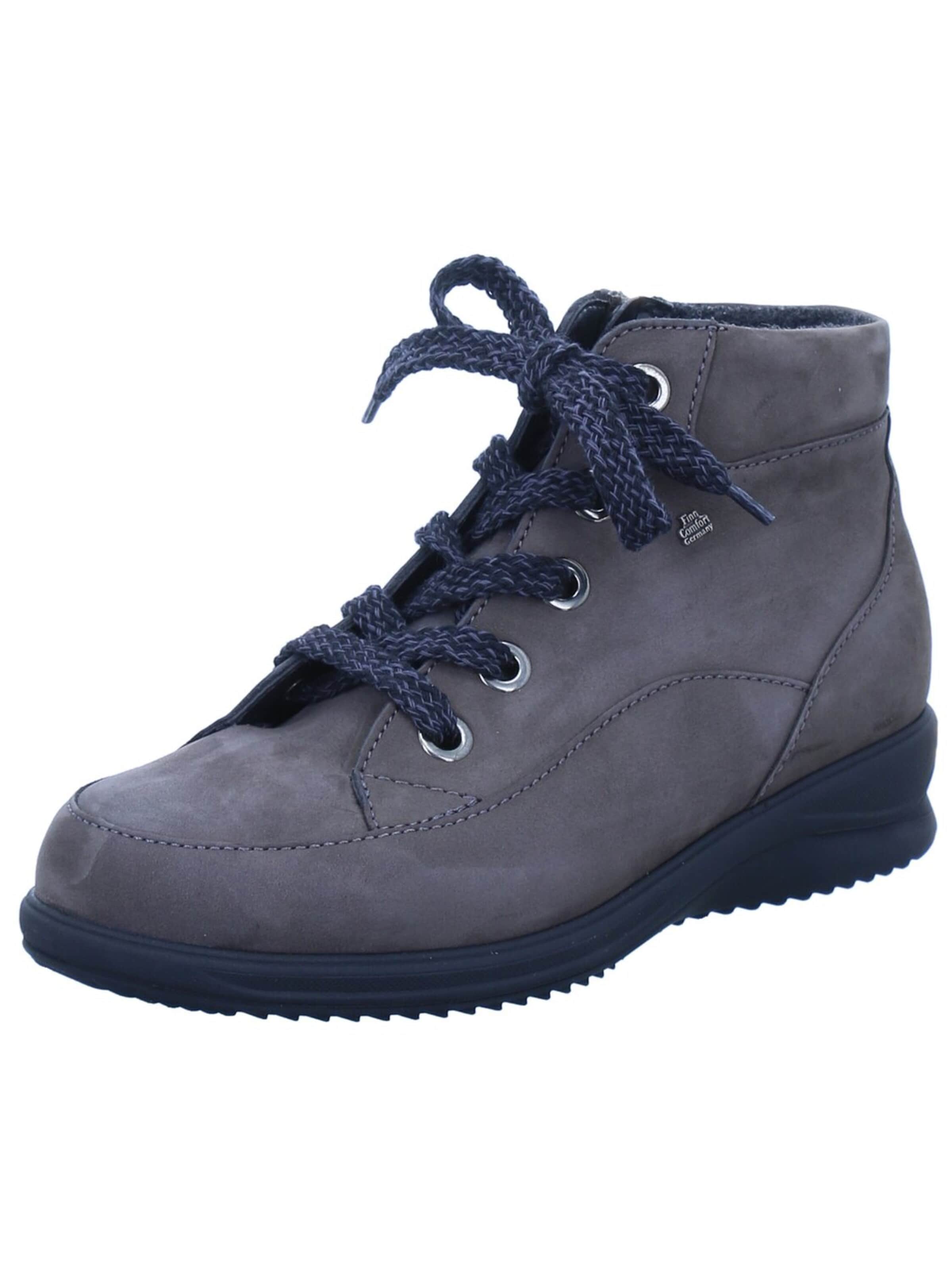 Finn Comfort Boots 'Komfort Stiefelette Damen 2243-711371 Echtleder in grau' en 42 en gris, Vue avec produit