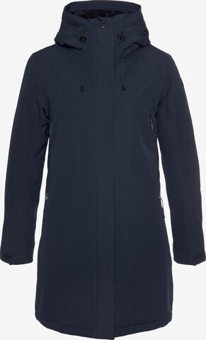 ICEPEAK Between-Seasons Parka in Blue: front