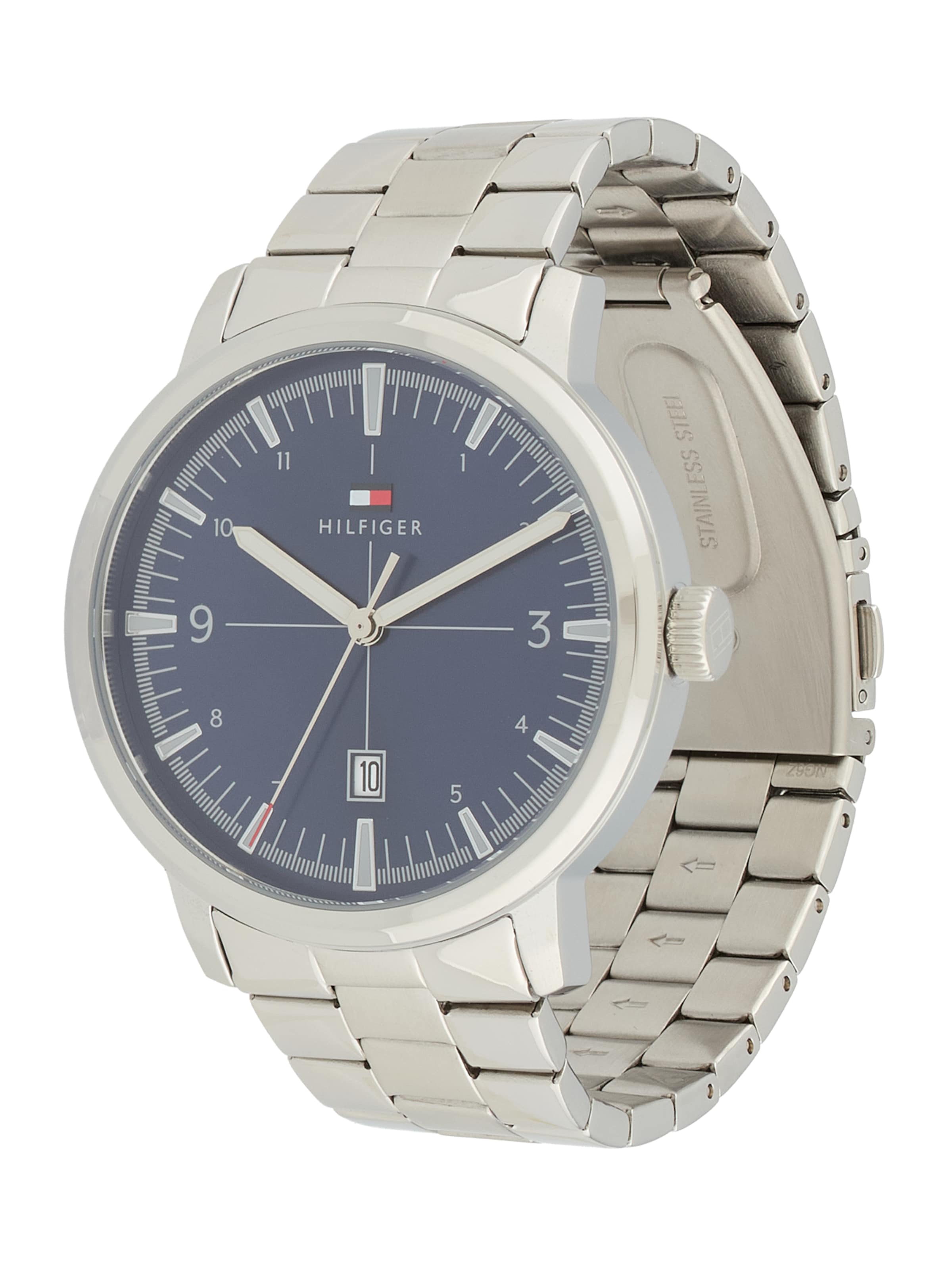 TOMMY HILFIGER Analóg órák 'ESSENTIALS' - ezüst: elől